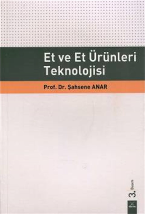 Et Ve Et Ürünleri Teknolojisi 39.95 TL + KDV