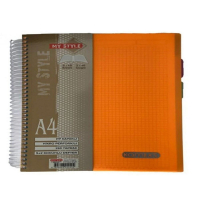 Komeks Ayraçlı Pp Kapak A4 Defter 4+1