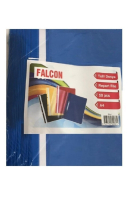 FalconTelli Dosya Plastik Mavi A4 50\′li